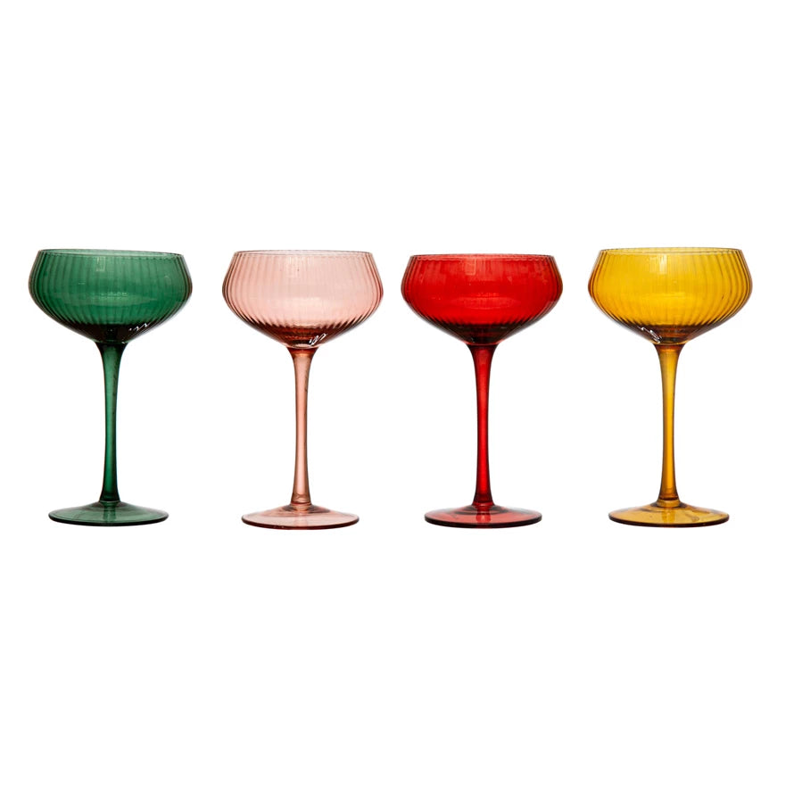 Stemmed Champagne Coupe Glass