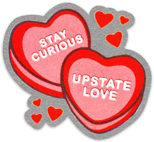 Upstate Love Sticker