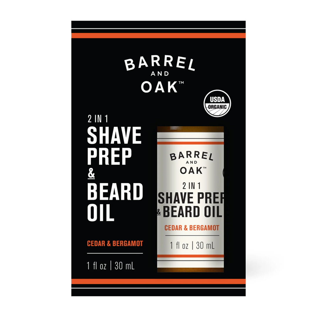 2-In-1 Shave Prep & Beard Oil