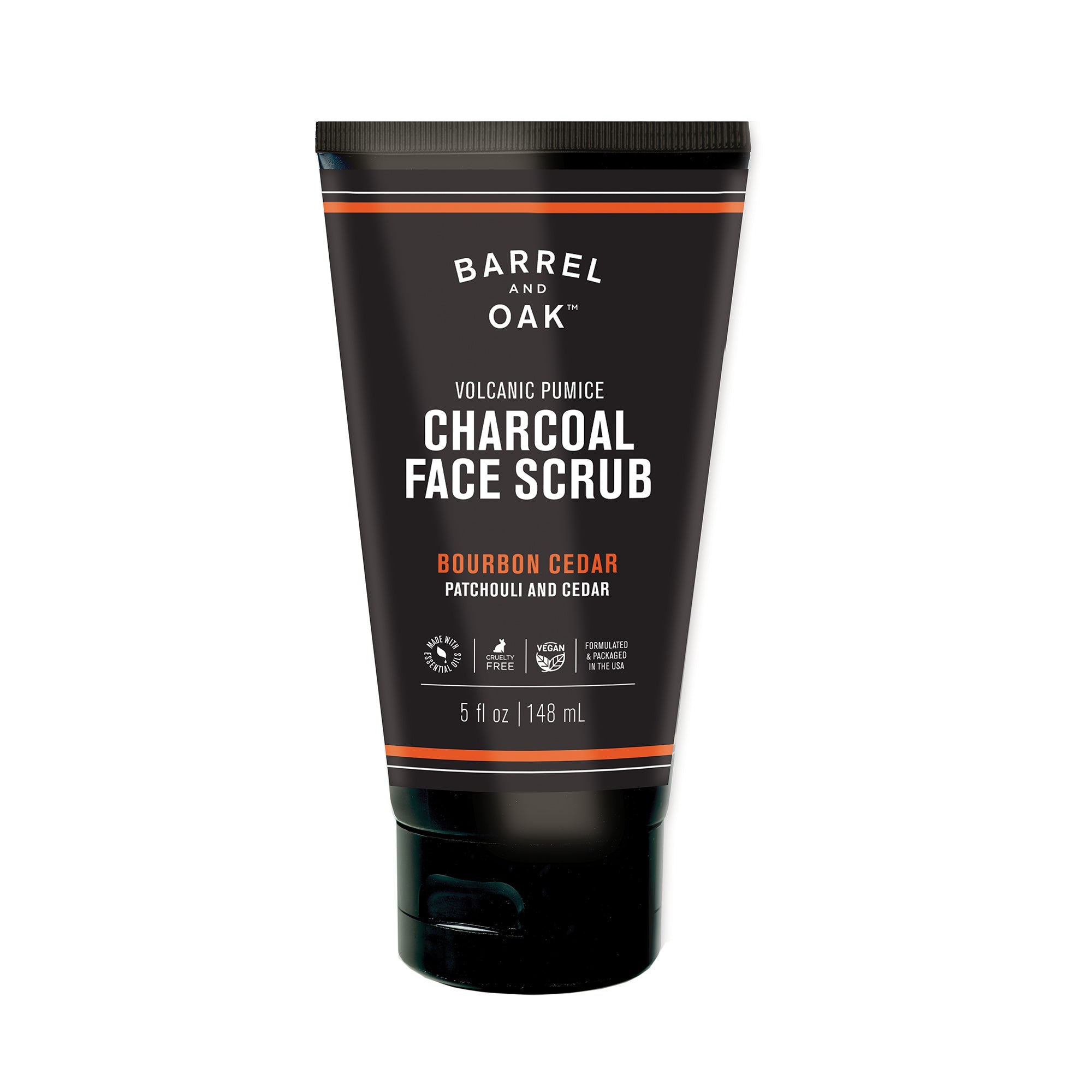 Bourbon Cedar Face Scrub w/ Volcanic Pumice