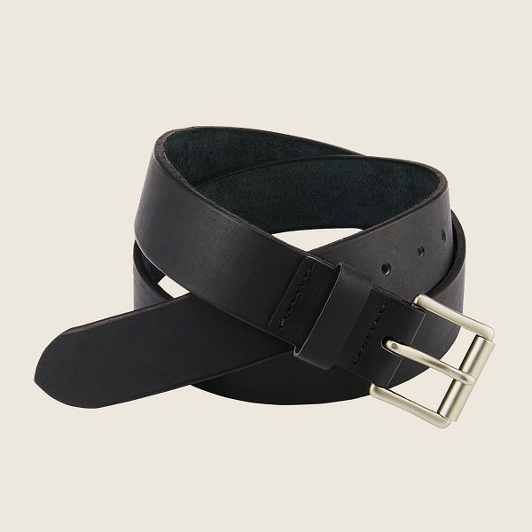 Red Wing Heritage Black-Pioneer Leather Belt