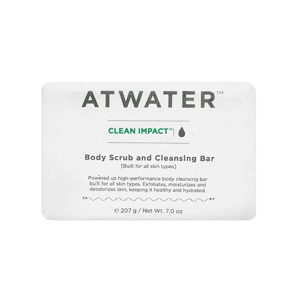 Clean Impact Body Scrub & Cleansing Bar