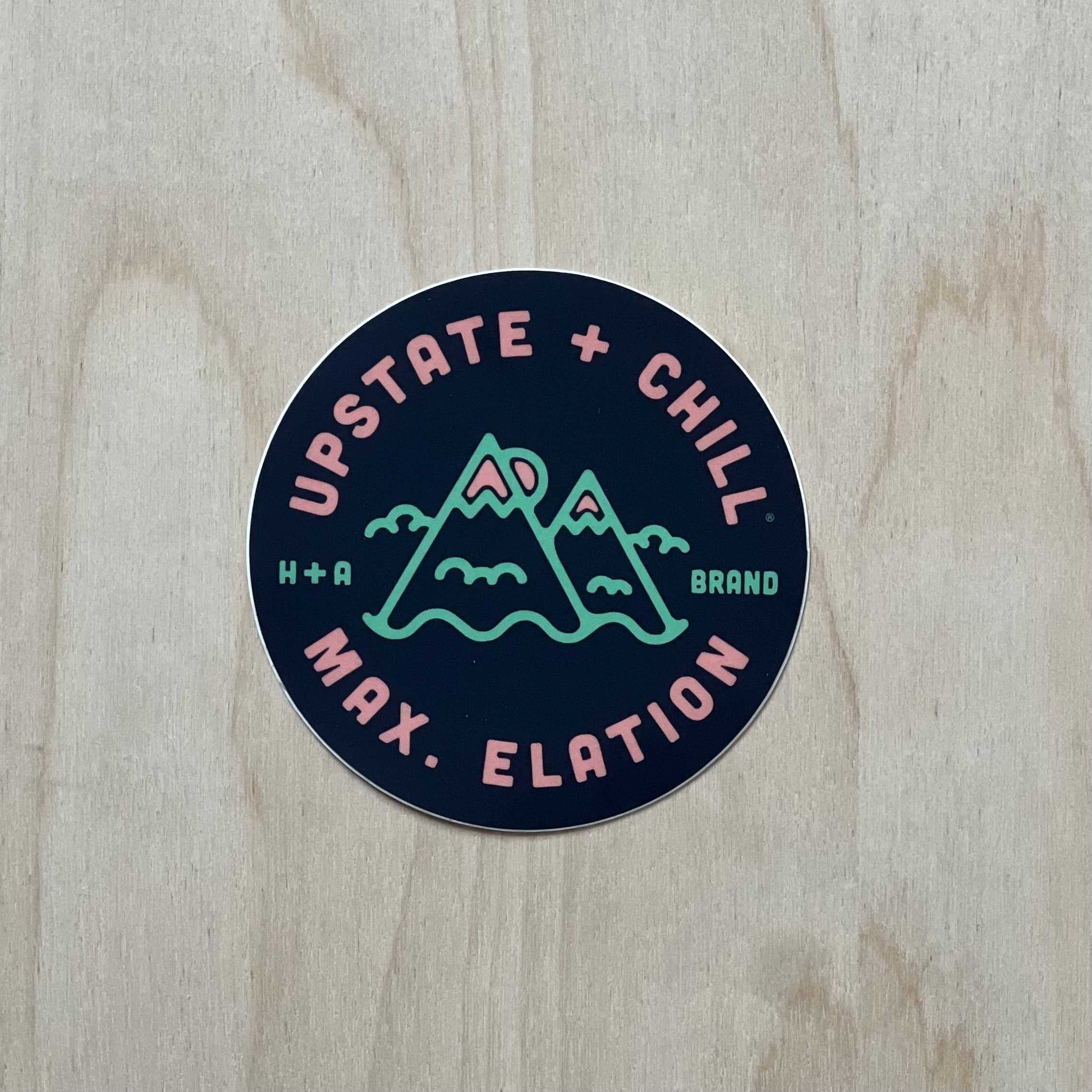 Upstate & Chill® Max Elation Stickers