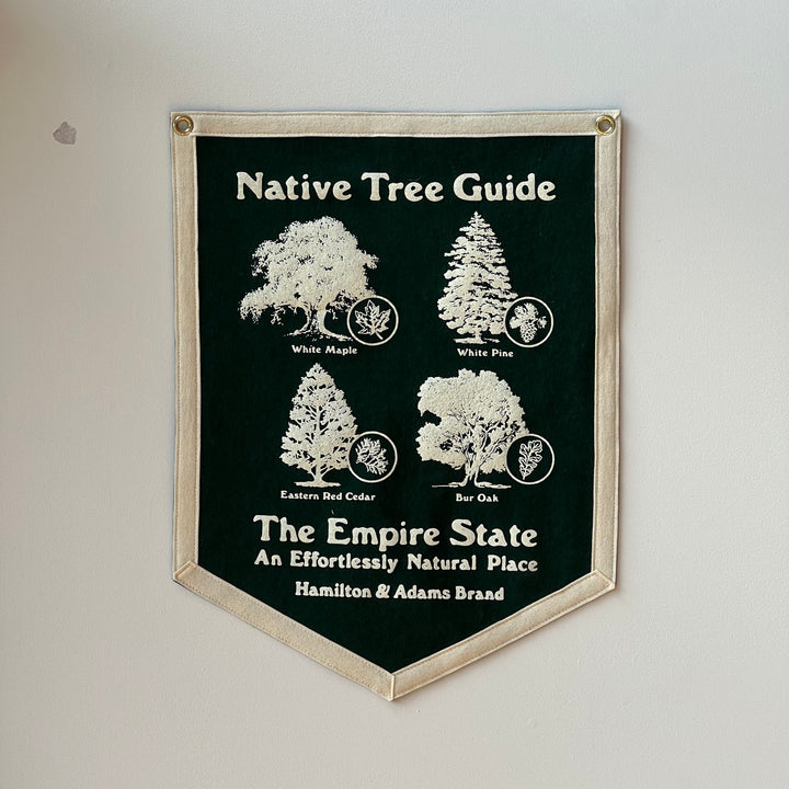 Native Tree Guide Camp Flag