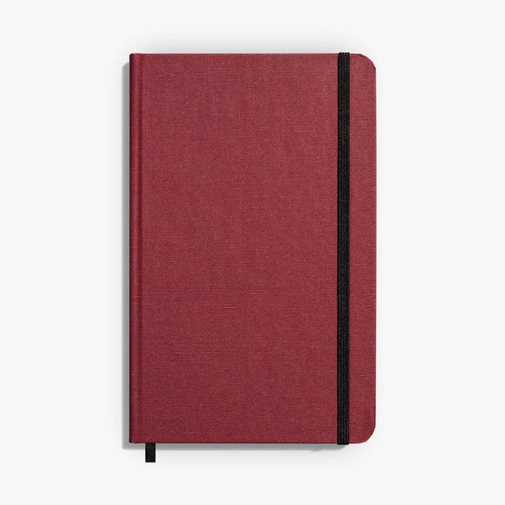 Hard Linen Journal - Ruled - 5.25" x 8.25"
