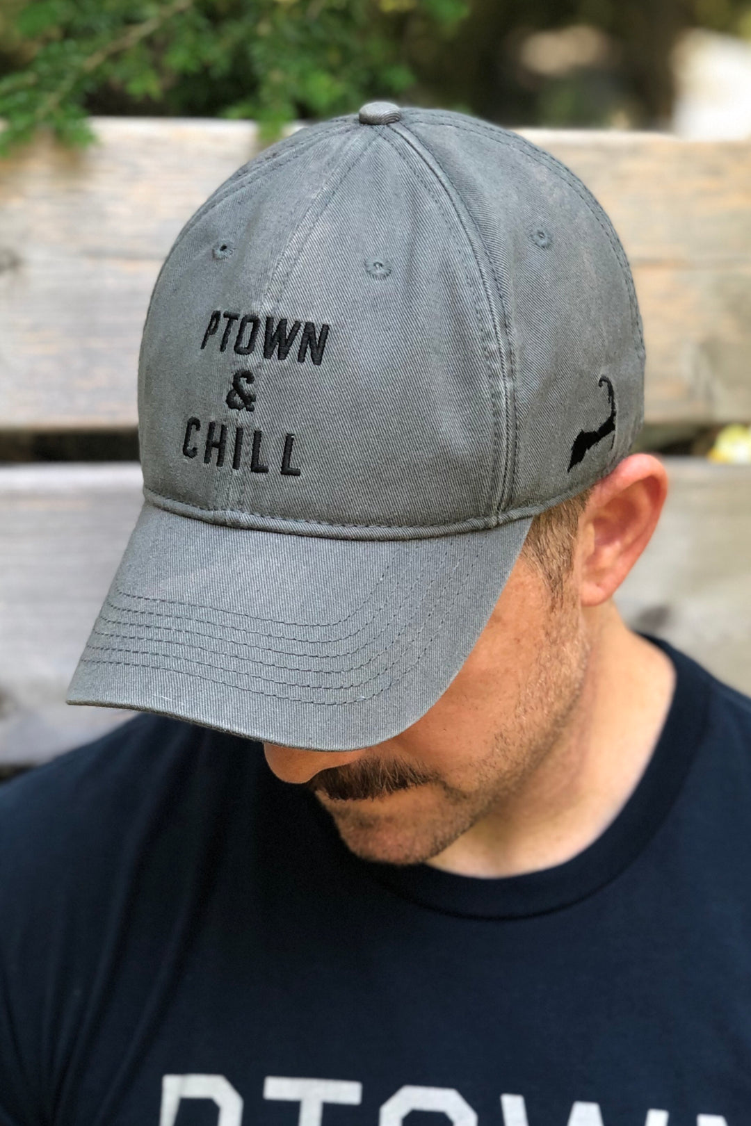 Ptown & Chill - Washed Twill Hat